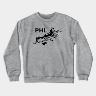 PHL - Philadelphia International Airport Crewneck Sweatshirt